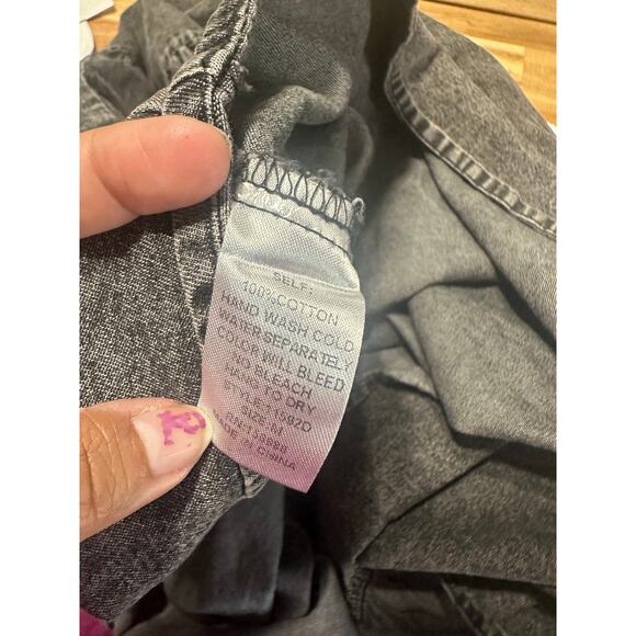 Idem Ditto Black Denim Tiered Dress – Edgy & Effortlessly Chic - Picture 8 of 8